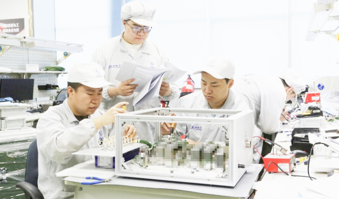 航天科技九院693厂数百余名员工主动放弃休假 团结奋战在科研生产第一线