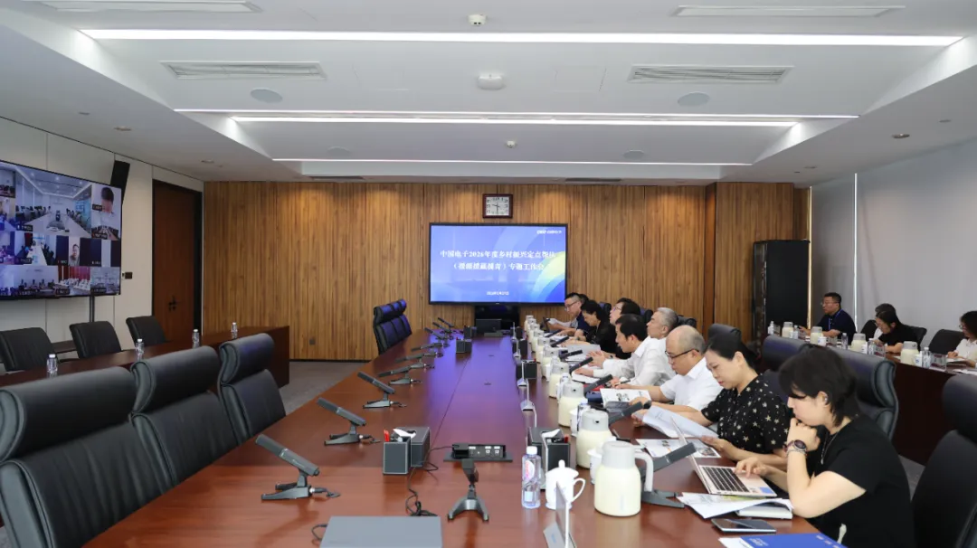 中国电子召开2026年乡村振兴定点帮扶（援疆援藏援青）专题工作会..