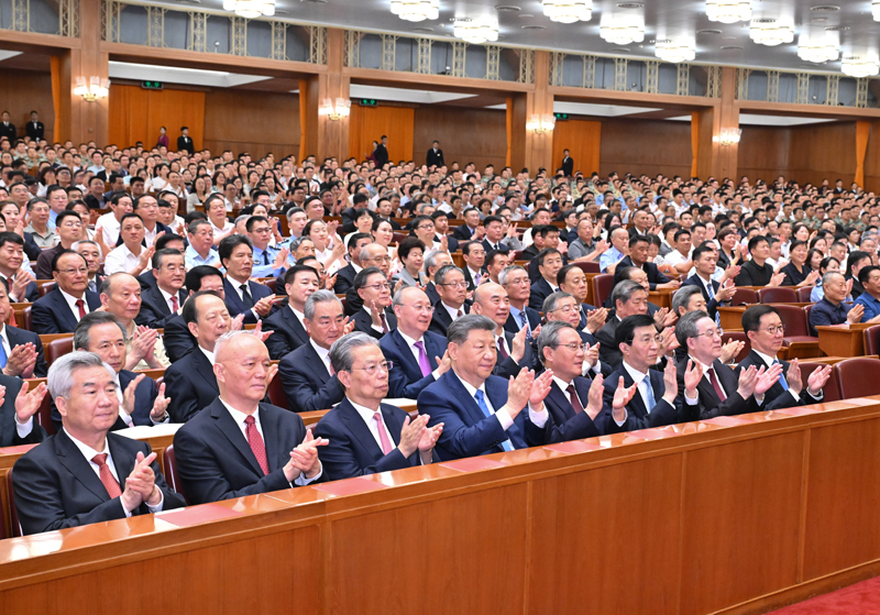 庆祝中国共产党成立105周年音乐会《人民至上》在京举行..